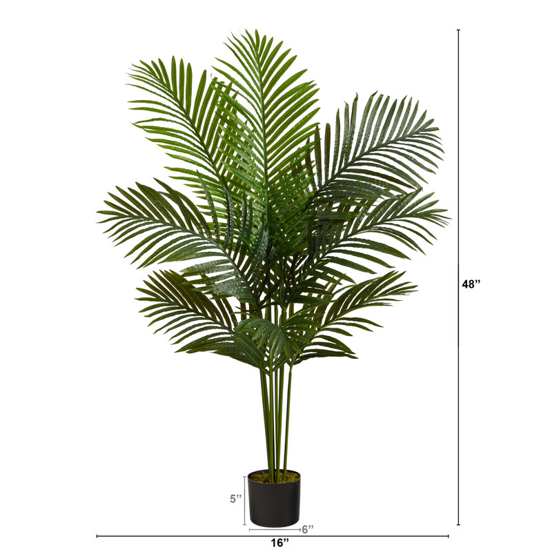 48'' Faux Palm Tree in Planter