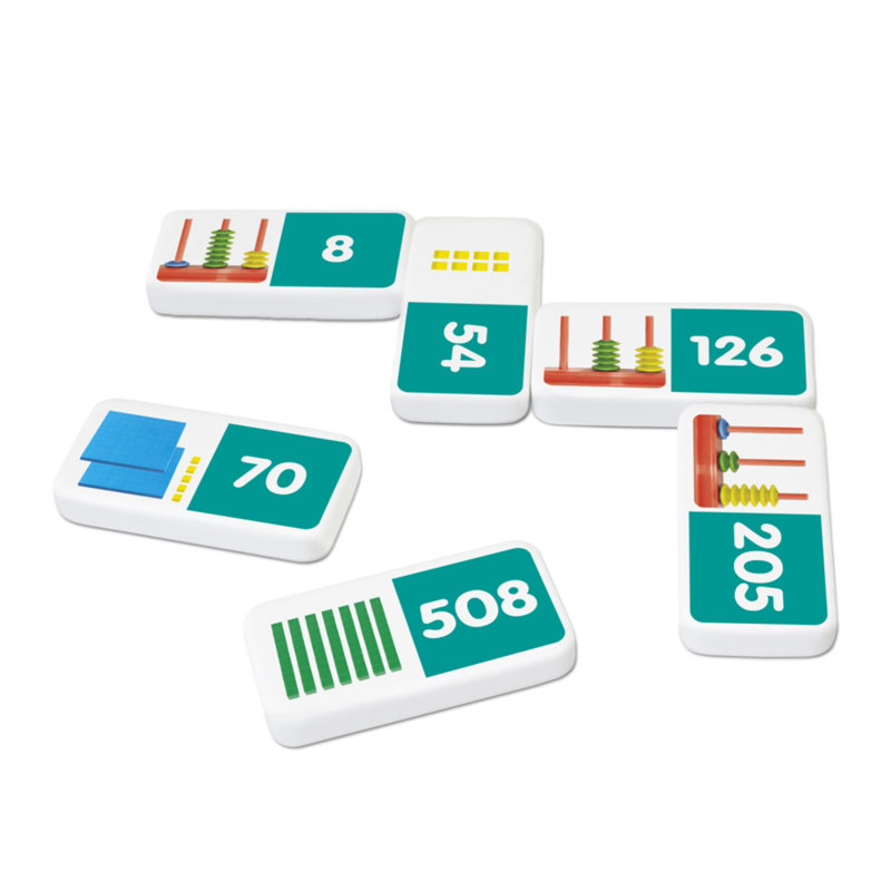 Junior Learning Place Value Dominoes Match & Learn Educational Learning Game
