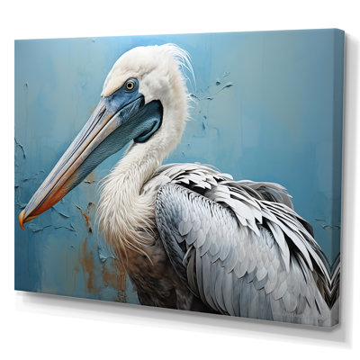 Graceful Pelican Presence - Pelican Canvas Prints