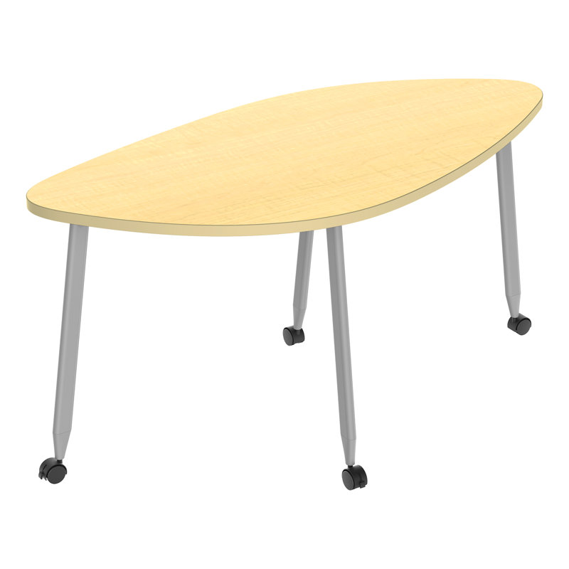 Table mobile mobile à losanges - flexible pour la collaboration en groupe, Tanné