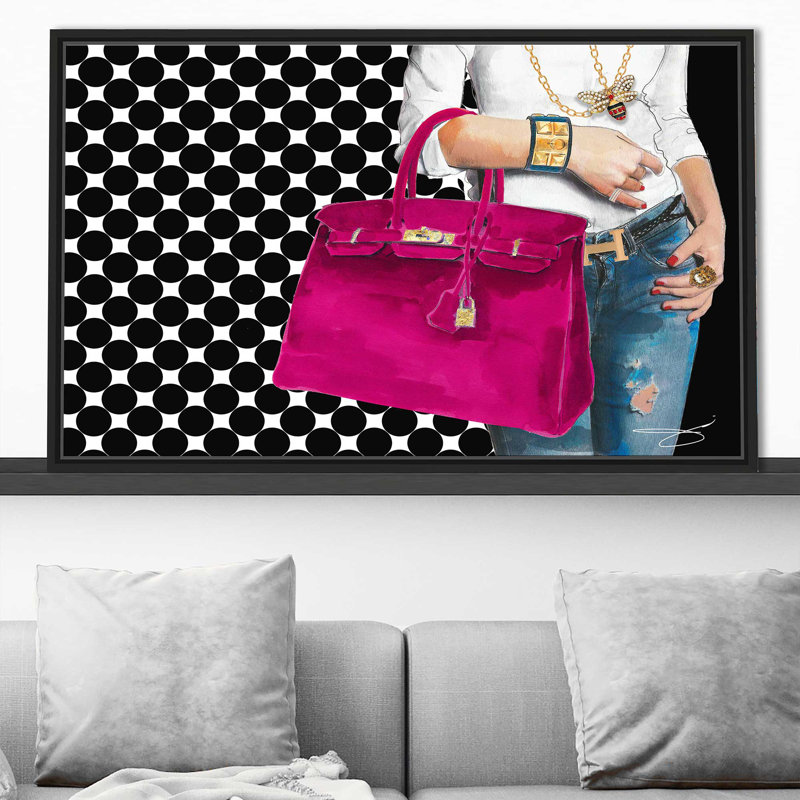 " Upper West Side (Horizontal) " by By Jodi, Black Floater Frame, 21.5" H x 33.5" W x 2" D