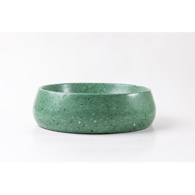 Dover Concrete Vessel Sink, Circular Bathroom Sink