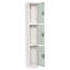 Casier 3 portes 72 po x 12 po x 12 po en acier à 3 portes avec serrure à clé - Rangement pour employés, étudiants, salle de sport, lieu de travail - Comprend des crochets, une ventilation et un porte-carte - Assemblage facile-88035921