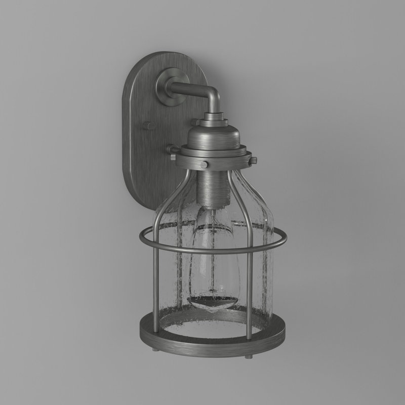 Langdon Wall Light, 13.75" H x 8" W x 9" D