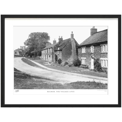 Bulmer, The Village C1955 - Single Picture Frame Print