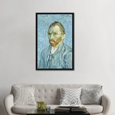«Self Portrait August 1889» par Vincent Van Gogh, impression sur toile