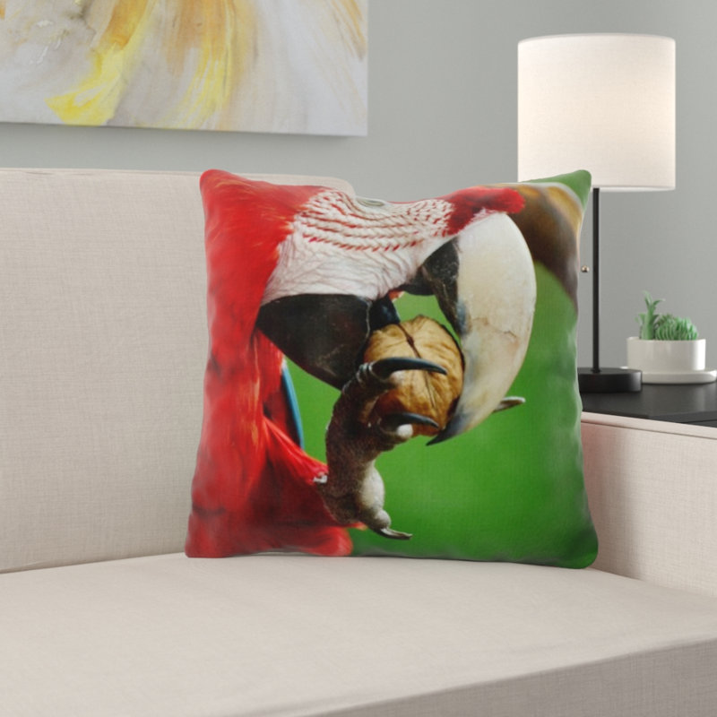 Microsuede Throw Pillow