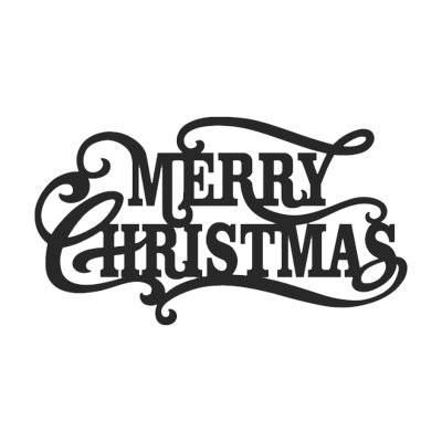 Merry Christmas Wall Décor