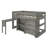 Decimus Kids Twin Loft Bed with Drawers-12909117