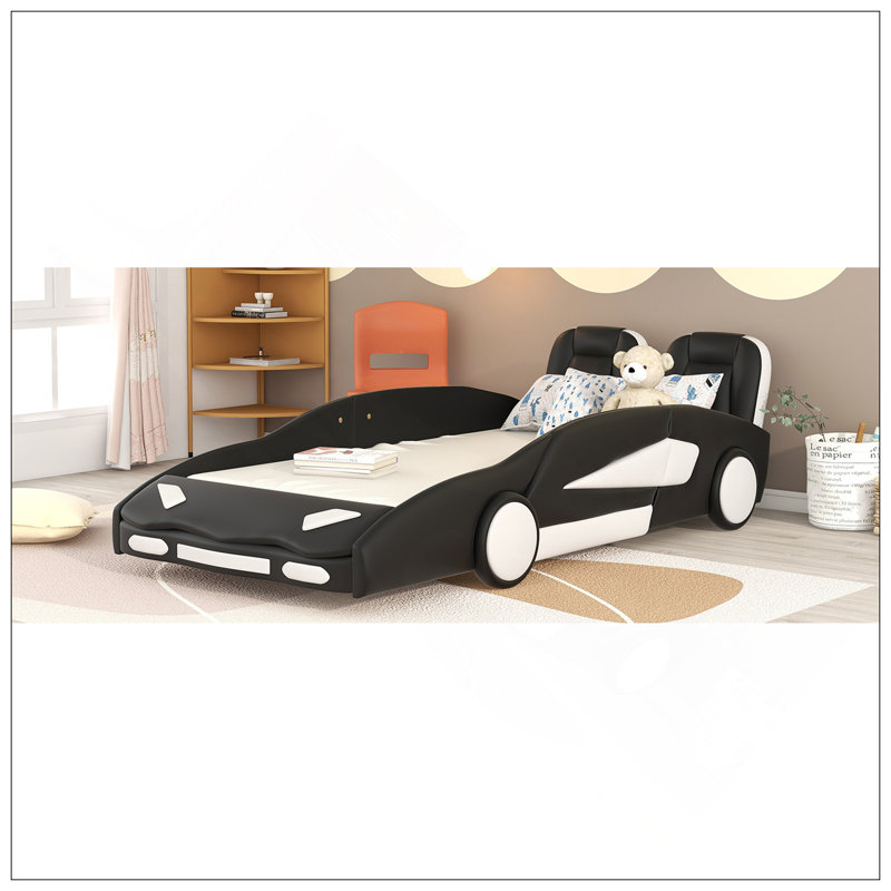 Lit plateforme simple avec roulettes