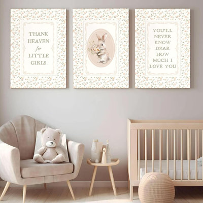 3 Piece Wrapped Canvas Print