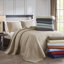 Ensembles de literie en velours confortables, courtepointe en polyester rouge pour la maison
