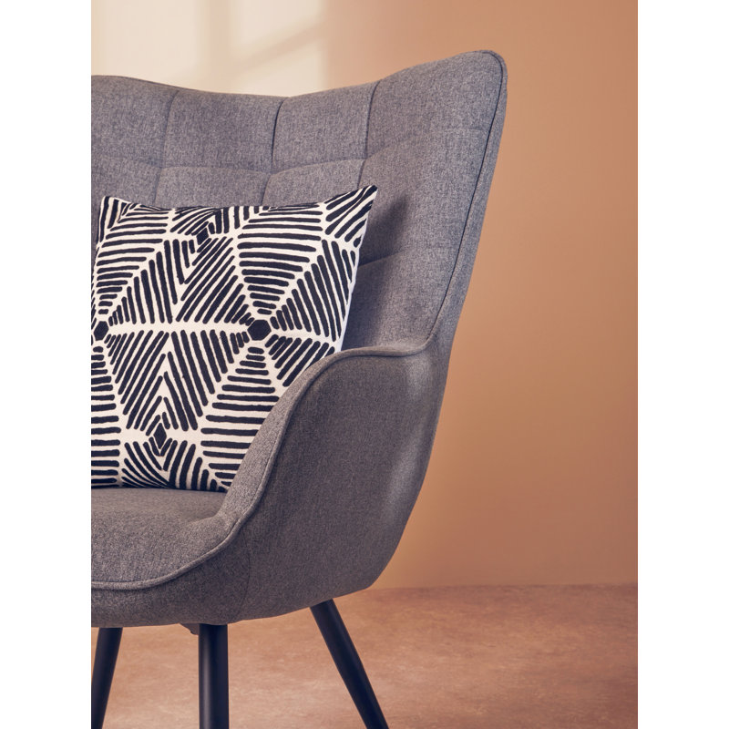 Bosie Ozella Abstract Square Cushion
