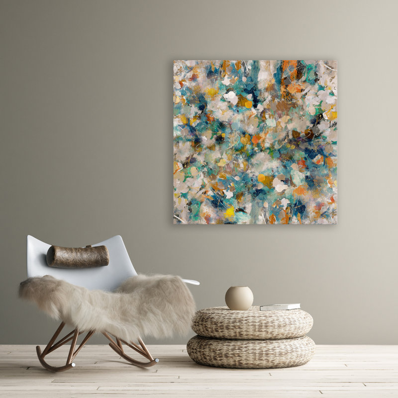 Warm & Cold Print, 40" H x 40" W x 1.5" D