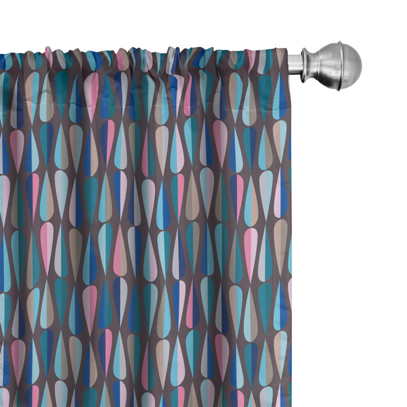 Room Darkening Sliding Panel Pair, 28" x 95"