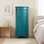 Armoire à bijoux autoportante ovale avec miroir Highfill