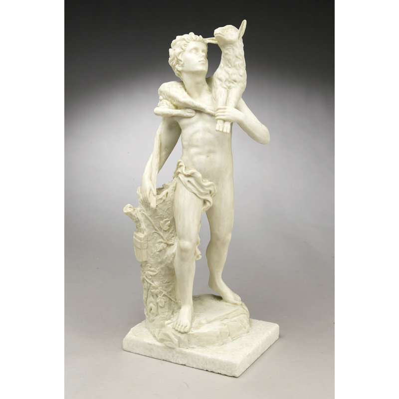 Figurine d’agneau avec porte-garçon
