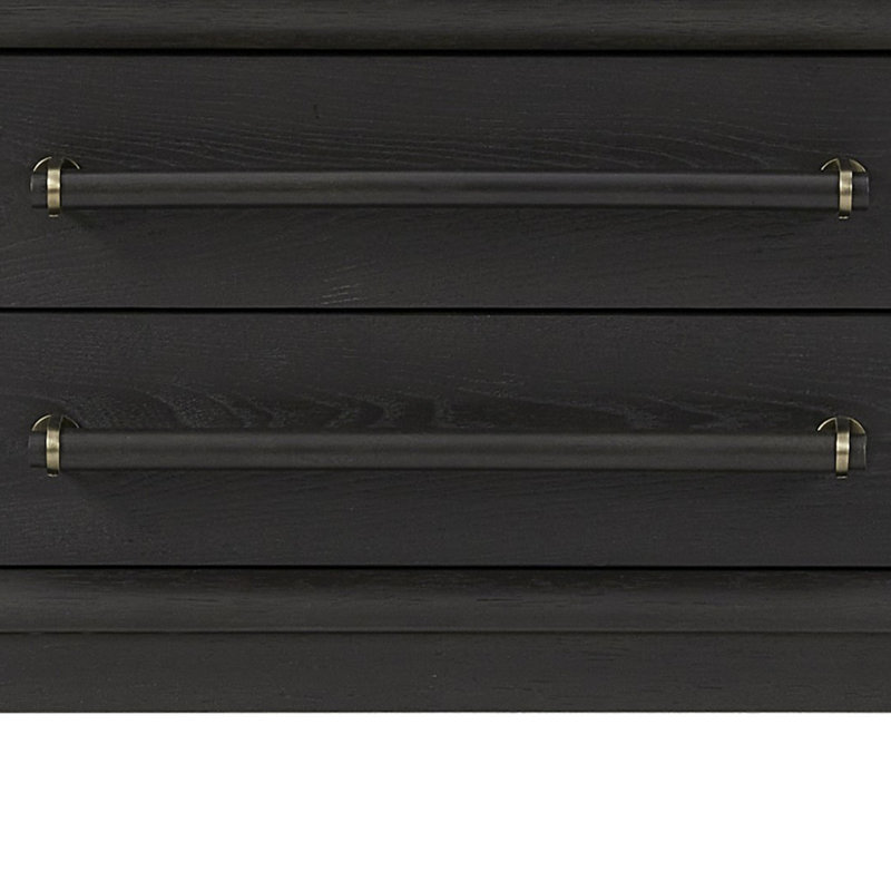 Petite table de chevet - poivre, Noir