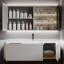 Armoire de salle de bain moderne simple
