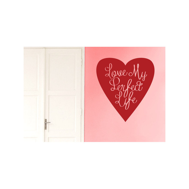 Wall Decal, Dark Red