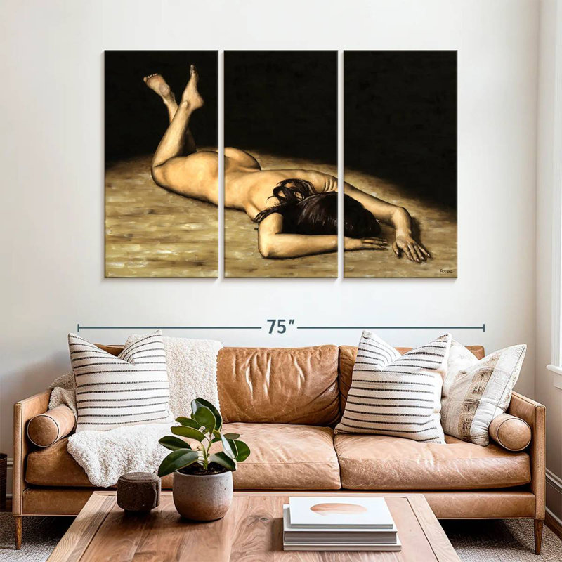 Leisha Dejection, 20" H x 33" W