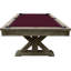 Brazos River Weathered 8' Slate Pool Table with Professional Installation Included-38223683-40361779-110872084