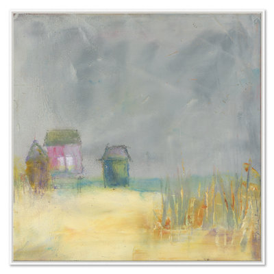 Beachside by Jill Krasner - Single Picture Frame Painting on Canvas