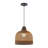 1-Light Pendant Lights Bamboo Dome-2040299686