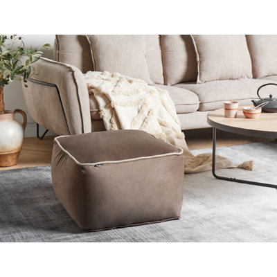 Abdulraheim 50cm Wide Square Pouf Ottoman