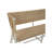 Wrightsburg Bench - White