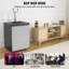 Beer Kegerator Draft Beer Dispenser Full Size Keg Refrigerator Dual Tap