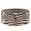 Zebra Hide Large Round