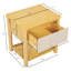 Bedroom Nightstand, Set of 2 Nightstands with Drawer, Bedside Tables for Bedroom and Living Room