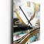 Iokua - Horloge murale abstraite en marbre-642651332