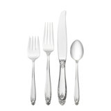 Prelude 4 Piece Sterling Silver Flatware Set, Service for 1