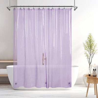 Doublure de rideau de douche imperméable légère en PEVA