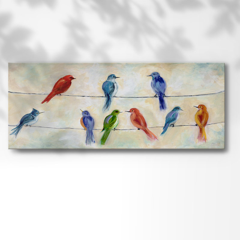 " Chatter ", 24" H x 60" W x 1.5" D