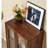 Japanese Style Double Door Glass Accent Cabinet-1916933074