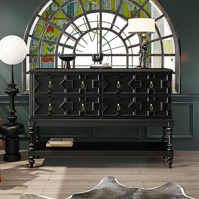 Meuble télé avec rangement American Retro