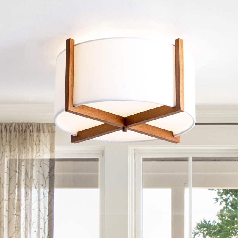 Semi Flat Ceiling Installation Chandelier