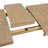 Brown Dining Table With Leaf