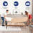 Medium Hybrid Mattress High Density Foam Layer Individually Pocketed Springs Motion Isolation Comfortable Sleep-1497781597-1497781598