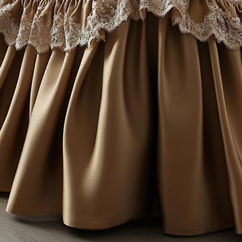 Luxury Lace Bed Skirt