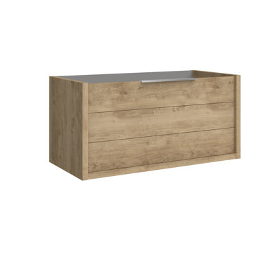 DAX Modena Vanity Cabinet, 40", Oak