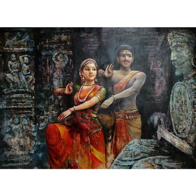 «The King Encompass», peinture | Acrylique sur toile | Peinture murale décorative