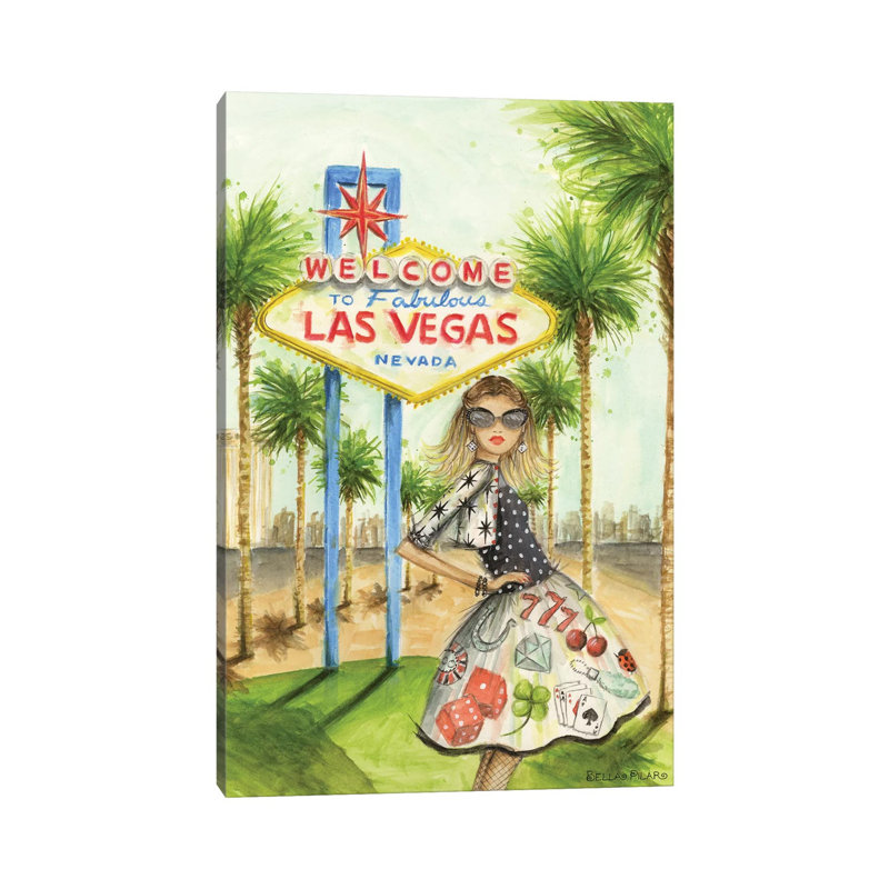 Day in the Desert Lucinda's Feelin Lucky 1 Piece Wrapped Canvas Wall Art, 30.48cm H x 20.32cm W x 1.91cm D