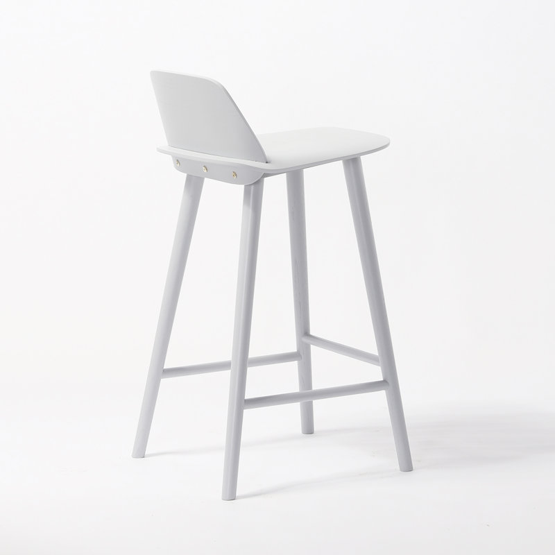 Tabouret de comptoir 26 po Keawe, Blanc