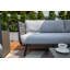 Ensemble de chaises longues avec coussins Sunbrella pour 5 personnes Milano