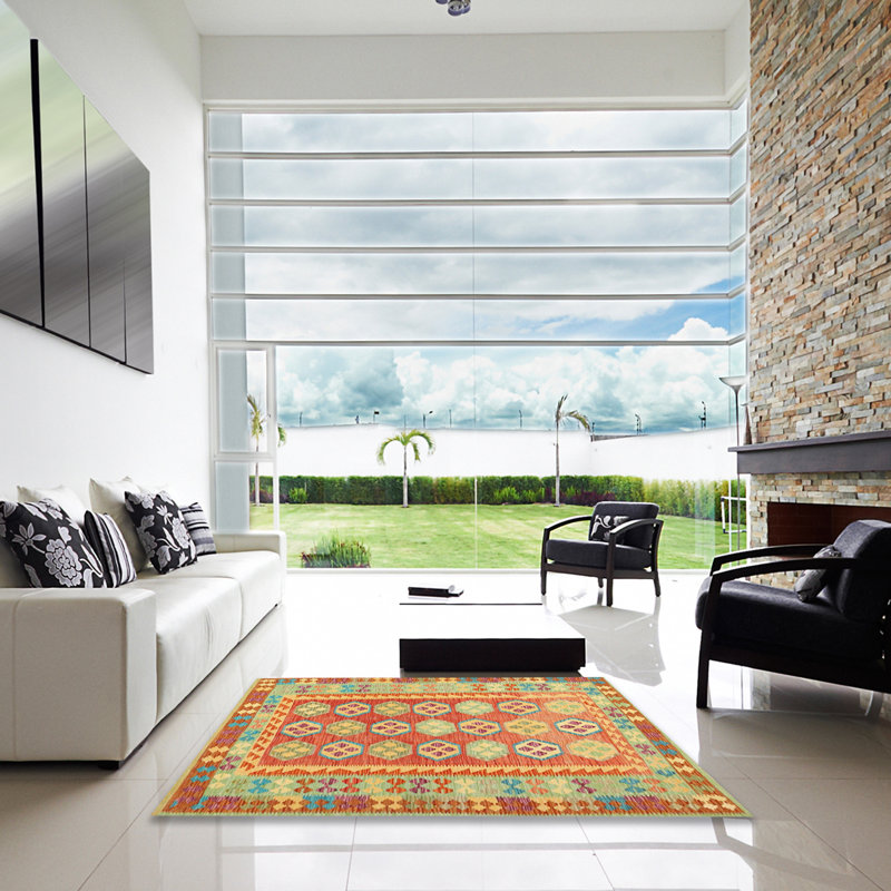 Gibsonville Oriental Indoor Rug, Square 8'