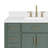 Occhipinti 42'' Solid Wood Single Bathroom Vanity with 1.5'' Carrara Quartz Top-1154217669-1152098810